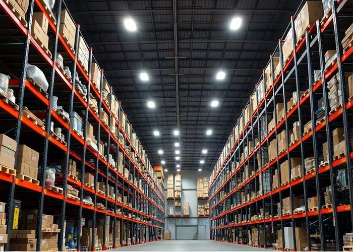 LIGHTING FOR ELEVATED SHELF STORAGE AREA